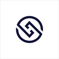 Initial letter hs logo or sh logo vector design template