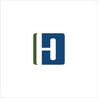 Initial letter hh logo or h logo vector design template