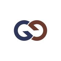 gg letter logo design . gg initial based alphabet icon logo design vector