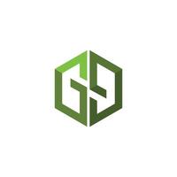 gg letter logo design . gg initial based alphabet icon logo design vector