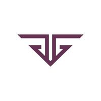 gg letter logo design . gg initial based alphabet icon logo design vector