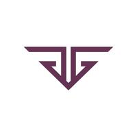 gg letter logo design . gg initial based alphabet icon logo design vector