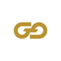 initial letter g logo vector design.