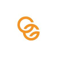 initial letter g logo vector design.