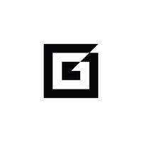 initial letter g logo vector design.