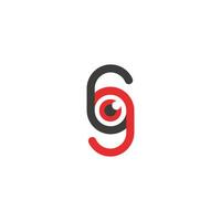 initial letter g logo vector design.