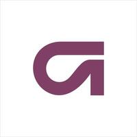 initial letter g logo vector design