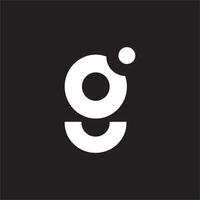 initial letter g logo vector design