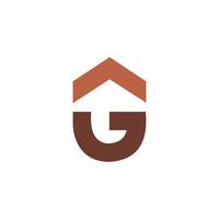 initial letter g logo vector design