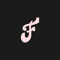 fu and uf letter logo design template.fu,uf initial based alphabet icon logo design vector