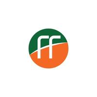 inicial letra ff logo o F logo vector diseño modelo