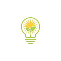 Green Energy Logo Design Template vector