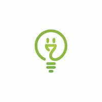 Green Energy Logo Design Template vector