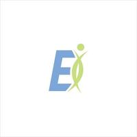 Initial letter ei or ie logo vector design templates