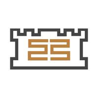 HE, EH, E AND H Abstract initial monogram letter alphabet logo design vector