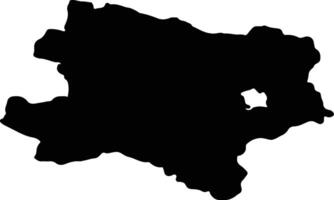 Niederosterreich Austria silhouette map vector