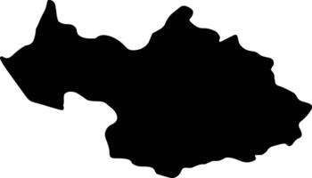 Savoie France silhouette map vector