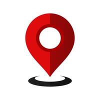 Location, pin, pointer icon symbol design vector