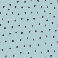 Polka dot vector seamless pattern.