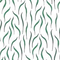 Herb spring vector seamless pattern.