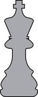 Chess icon in flat. isolated on Chess piece, Checkmate. Pawn, Knight, Queen, Bishop, Horse, Rook, Strategy sports activity Smart board game elements vector for apps web