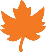 otoño hojas icono en plano estilo. aislado en varios caído hojas otoño concepto. arce árbol hoja. estacional fiesta acción de gracias saludo tarjeta. vector para aplicaciones sitio web
