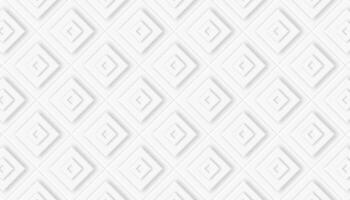 Square abstract white background. Modern minimalist square geometric background vector