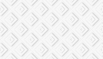 Square abstract white background. Modern minimalist square geometric background vector