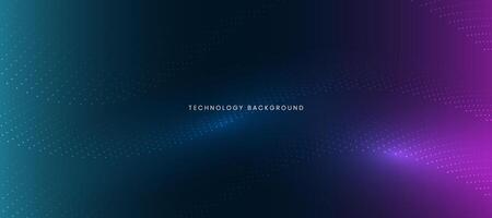 abstract technology particles dots background vector