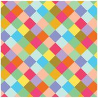 Seamless geometric pattern in the form of square tiles with bright colors., Colorful abstract background with squares. vector