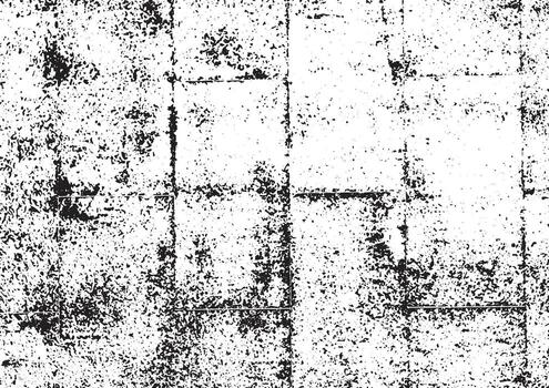 Rustic grunge vector texture with grain and stains. Abstract noise background. Weathered surface.