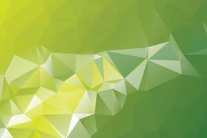 Abstract background with a low poly design Vector. vector