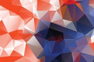 Abstract background with a low poly design Vector. vector