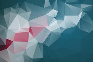 Abstract background with a low poly design Vector. vector