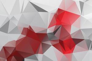 Abstract background with a low poly design Vector. vector