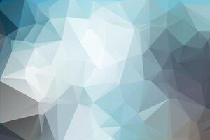 Abstract background with a low poly design Vector. vector