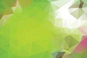 Abstract background with a low poly design Vector. vector