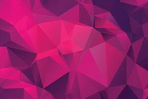 Abstract background with a low poly design Vector. vector