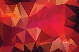 Abstract background with a low poly design Vector. vector