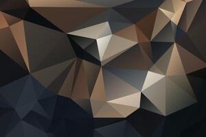 low poly background design vector