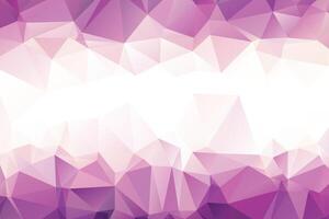 Abstract background with a low poly design Vector. vector