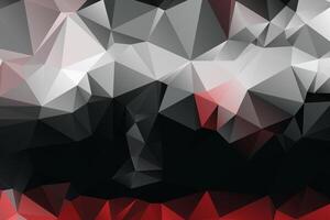 low poly background design vector