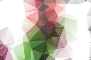 Abstract background with a low poly design Vector. vector