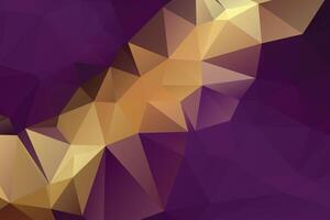 low poly background design vector