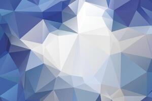 Abstract background with a low poly design Vector. vector