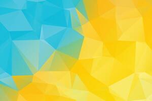 Abstract background with a low poly design Vector. vector