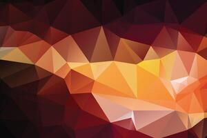 Abstract background with a low poly design Vector. vector