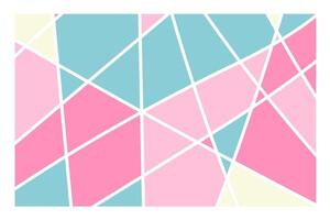 Vector Pastel of Pink Mozaic Abstract Background Graphic Resource