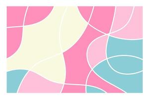 Vector Pastel of Pink Mozaic Abstract Background Graphic Resource