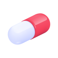 3D medical medicine capsules. Food supplements to treat disease in patients. png